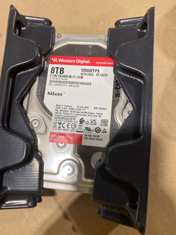 Photo 1 of Western Digital 8TB WD Red Plus NAS Internal Hard Drive