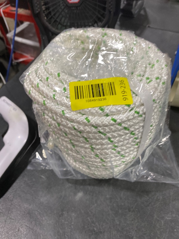Photo 1 of elfinrm 3/8in Polyester Rope, 100ft