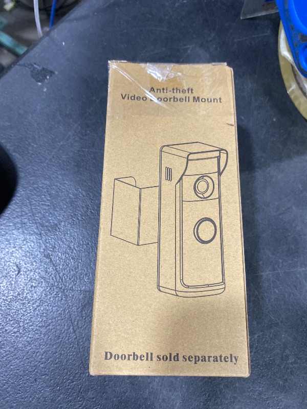 Photo 1 of Anti-Theft Doorbell Mount Compatible with Ring Newest 2026 Battery Doorbell/Plus/Pro, No Drill Wireless Video Camera Doorbell Bracket with Rain Cover for Apartment Rental, Not for Security Door
