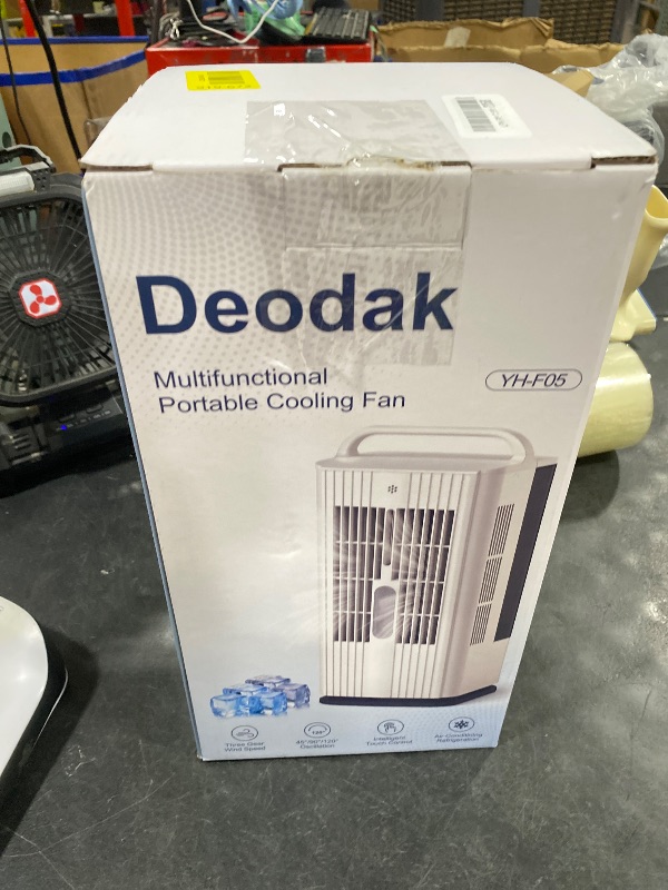 Photo 1 of Deodak Portable Air Conditioner - 1700ml Tank, 120° Oscillation