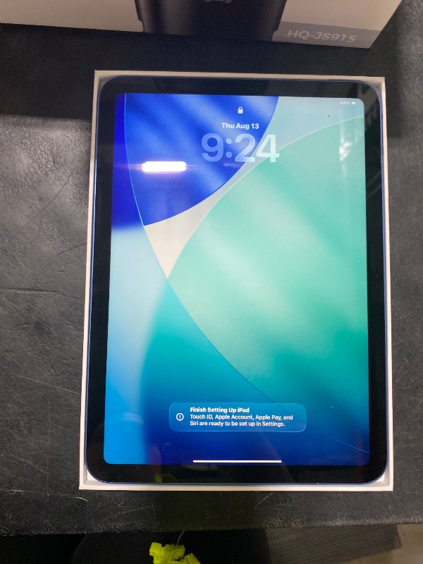 View 3 of Locked Apple iPad 11-inch 128GB Wi-Fi Blue