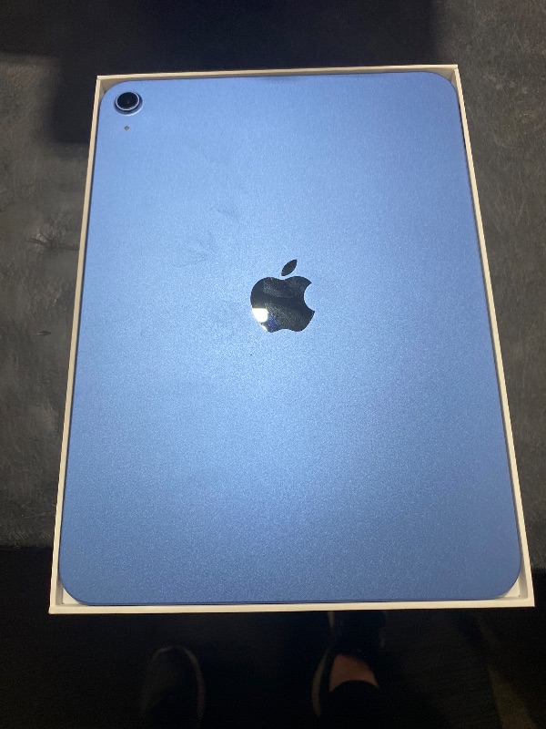 View 5 of Locked Apple iPad 11-inch 128GB Wi-Fi Blue