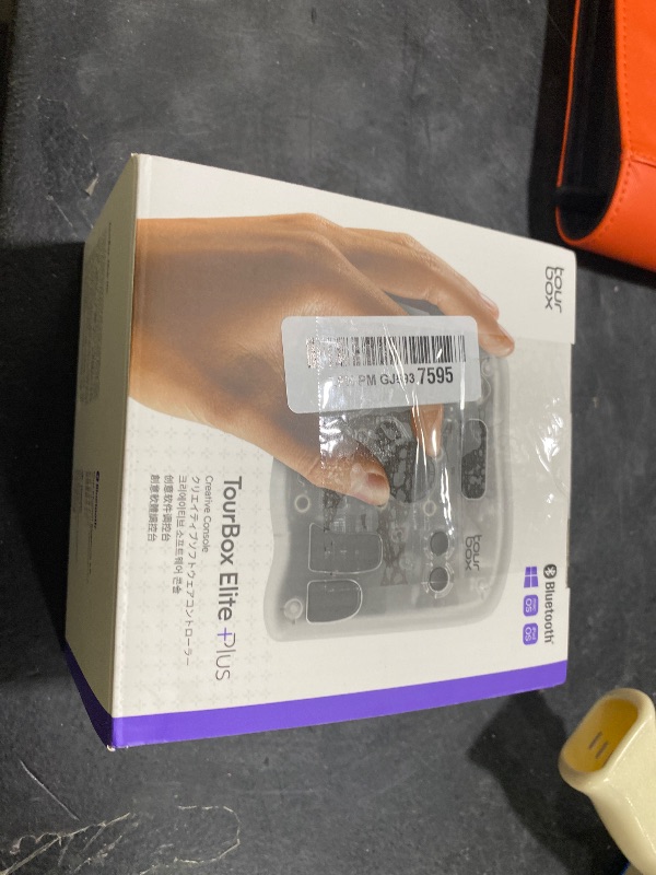 Photo 1 of TOUR BOX Elite Plus - iPad Drawing Bluetooth Controller, Video Editing Photo Color Grading Speed Editor, Programmable Creative Console Keyboard for DaVinci Procreate Adobe Softwares and More
