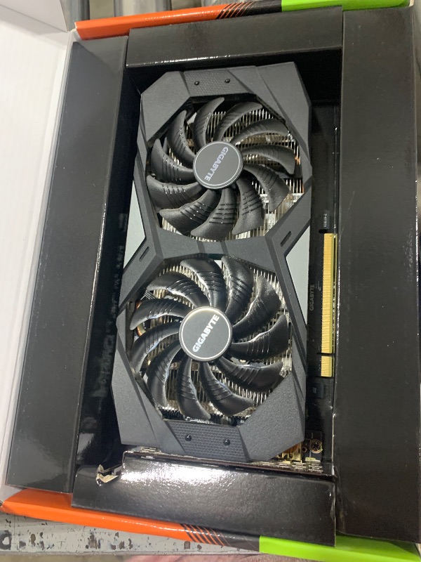 Photo 1 of GIGABYTE GeForce RTX 5060 WINDFORCE OC 8G Graphics Card, Cooling System, 8GB 128-bit GDDR7, PCIe 5.0, Manufactured by NVIDIA, DisplayPort & HDMI - Video Output Interface, GV-N5060WF2OC-8GD Video Card