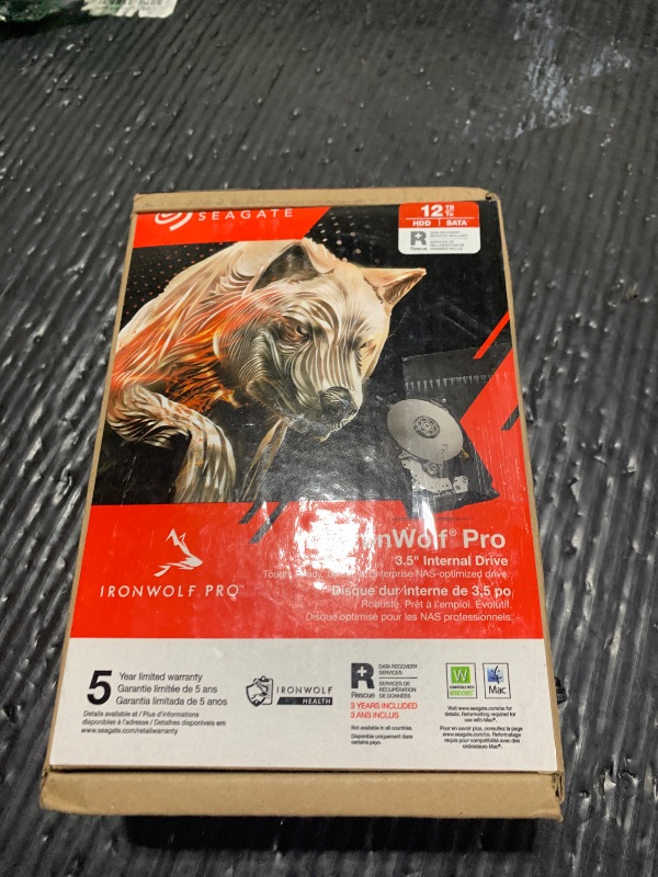 Photo 1 of Seagate IronWolf Pro 12TB Internal HDD