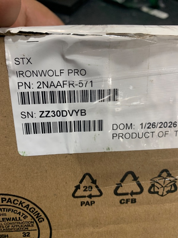 Photo 1 of Seagate IronWolf Pro 12TB Internal HDD