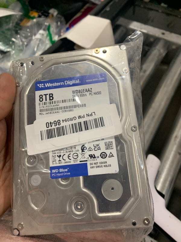 Photo 1 of Western Digital 8TB WD Blue Internal Hard Drive