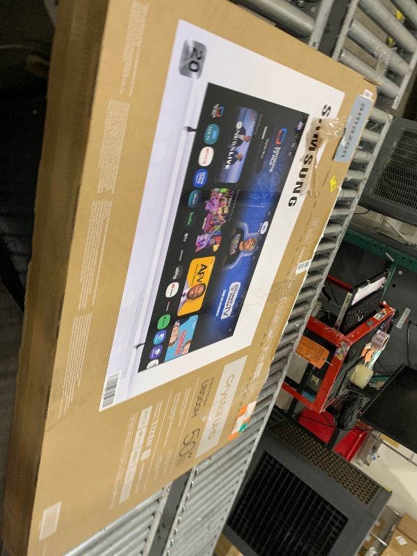 Photo 1 of Samsung 50-Inch Crystal UHD 4K Smart TV (2026 Model)