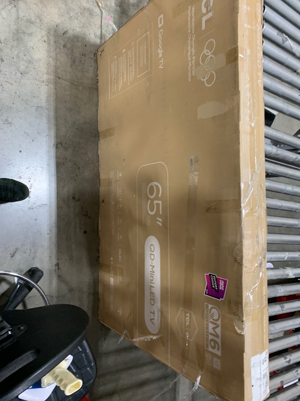 Photo 1 of TCL 65 Inch Class QM6K Series | Mini LED QLED 4K HDR | 65QM6K, Latest Model | 120HZ-144HZ High Brightness Smart Google TV Dolby Atmos Onkyo Audio | Voice Remote Alexa Gaming Streaming Television