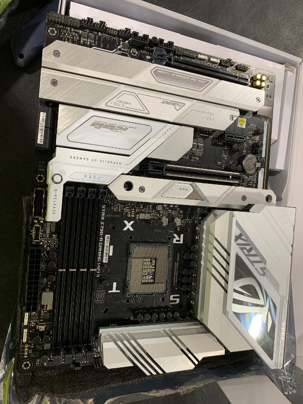 Photo 1 of ASUS ROG Strix Z790-A Gaming WiFi II (WiFI 7) LGA 1700(Intel 14th,13th & 12th Gen) ATX gaming motherboard(16 + 1+2 power stages, DDR5, 5X M.2 slots,