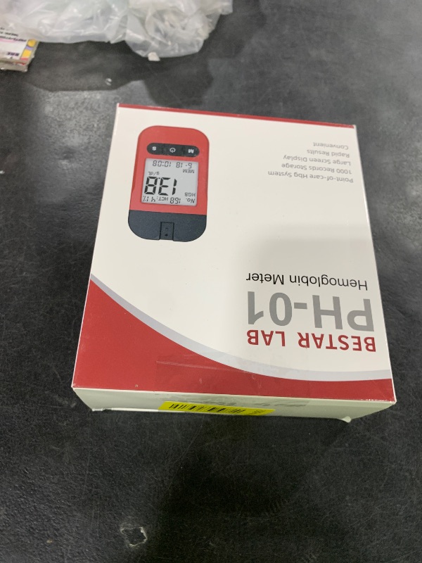 Photo 1 of BESTAR LAB Hemoglobin Test Kit with 25 Strips