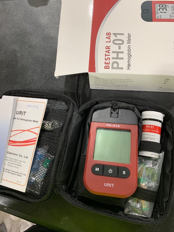 Photo 1 of BESTAR LAB Hemoglobin Test Kit with 25 Strips