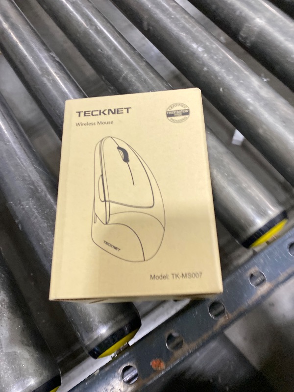 Photo 1 of TECKNET Ergonomic Wireless Mouse - Black