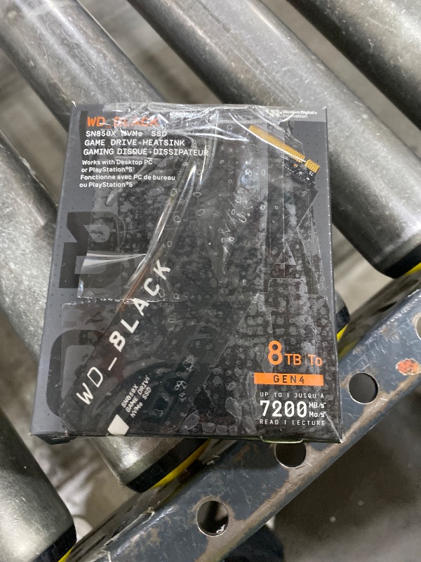 Photo 1 of WD_Black SN850X 8TB NVMe SSD