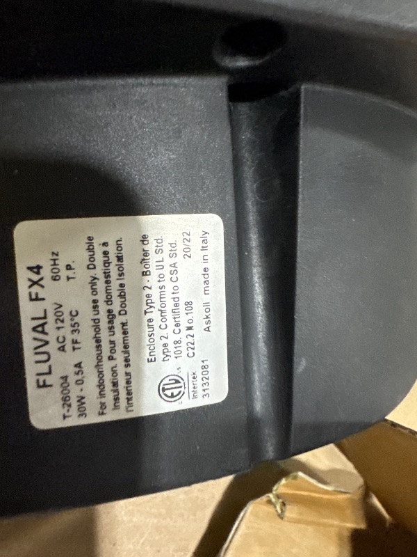 Photo 1 of Hagen HG Fluval FX5/FX6 Motor Unit