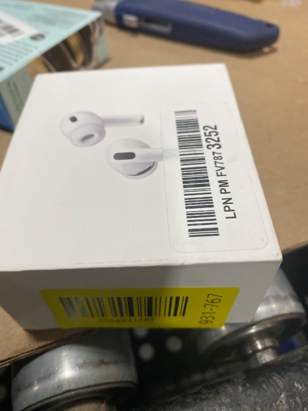 Photo 1 of Apple AirPods Pro 3 Wireless Earbuds, Active Noise Cancellation, Live Translation, Heart Rate Sensing, Hearing Aid Feature, Bluetooth Headphones, Spatial Audio, High-Fidelity Sound, USB-C Charging