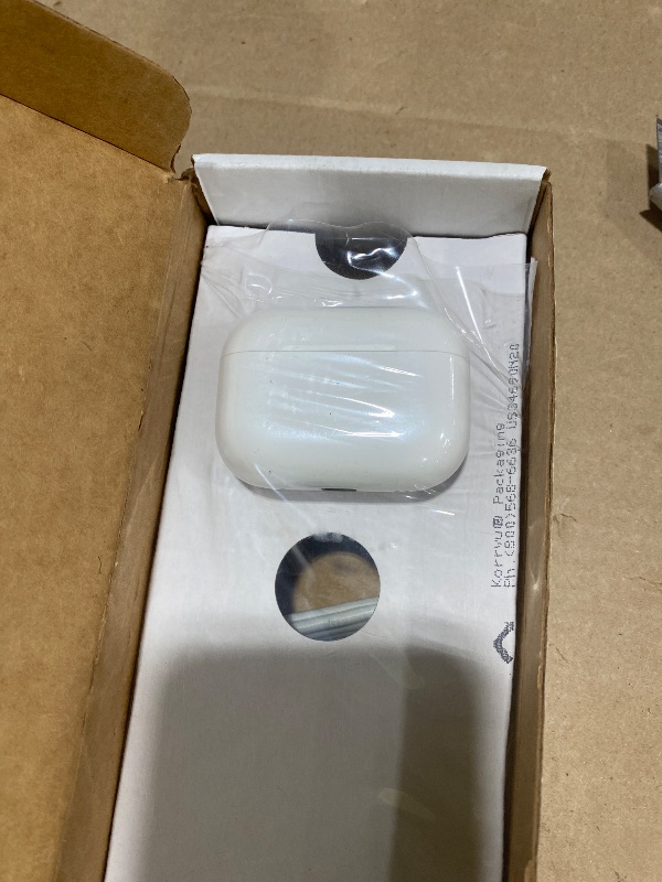 Photo 1 of Apple AirPods Pro (2nd Generation) Wireless Ear Buds with USB-C Charging, Up to 2X More Active Noise Cancelling Bluetooth Headphones, Transparency Mode, Adaptive, Personalized Spatial Audio, White