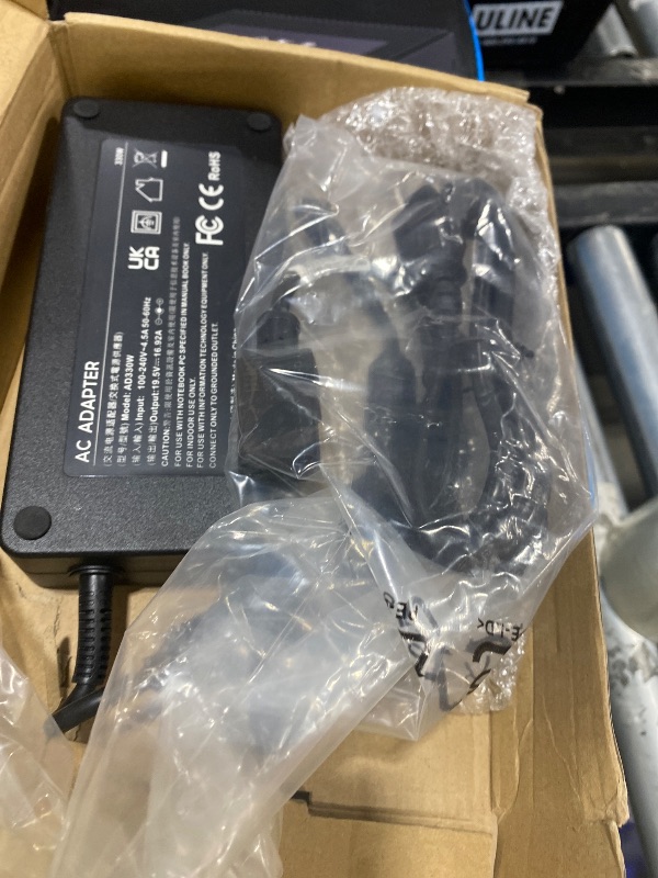 Photo 1 of 330W Ac Adapter 19.5V 16.92A Replacement A20-330P1A Compatible with Acer Predator Helios 300 N20C11 N20C3 N22C3 Laptop Charger