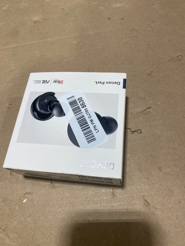 Photo 1 of Denon PerL True Wireless Earbuds, 24Hr Battery Life, Black