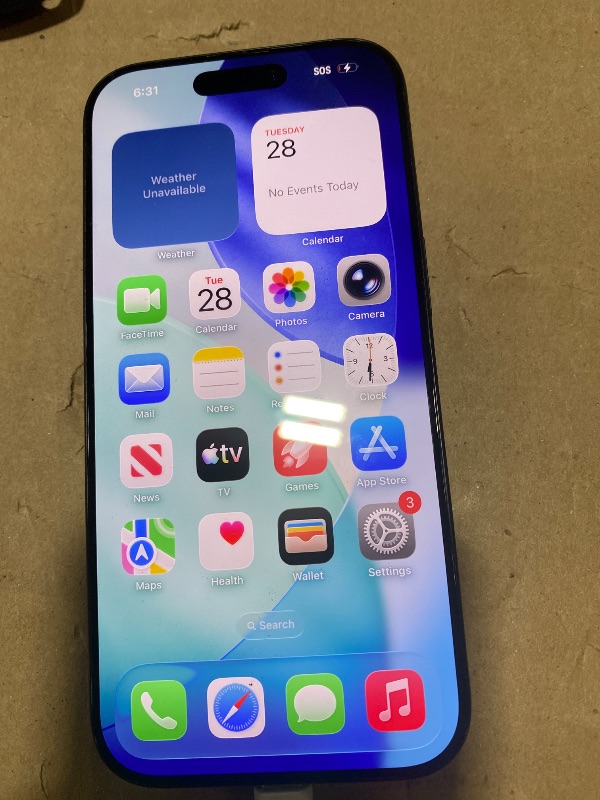 Photo 1 of Apple iPhone 16 Pro 256GB Black Titanium - Unlocked (Renewed)