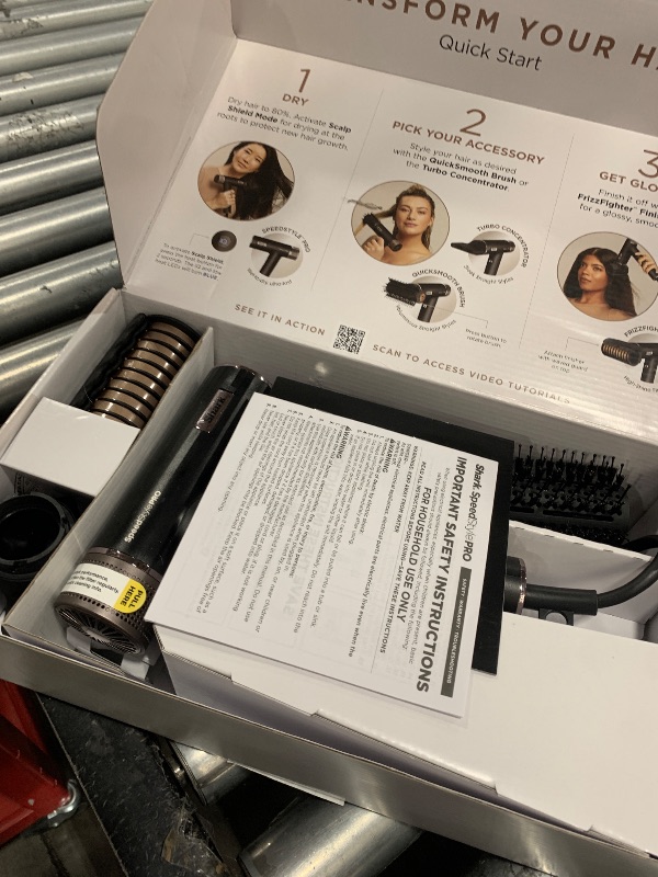 Photo 1 of Shark SpeedStyle Pro Ionic Hair Dryer, HD731