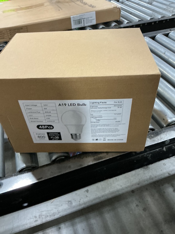 Photo 1 of A19 Led bulb 48pcs