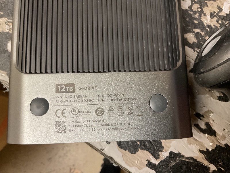 Photo 1 of SanDisk Professional 18TB G-Drive External Hard Drive