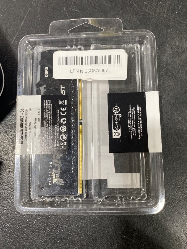 Photo 1 of Kingston FURY Beast DDR5 RGB 32GB 6400MT/s CL32 Desktop Memory