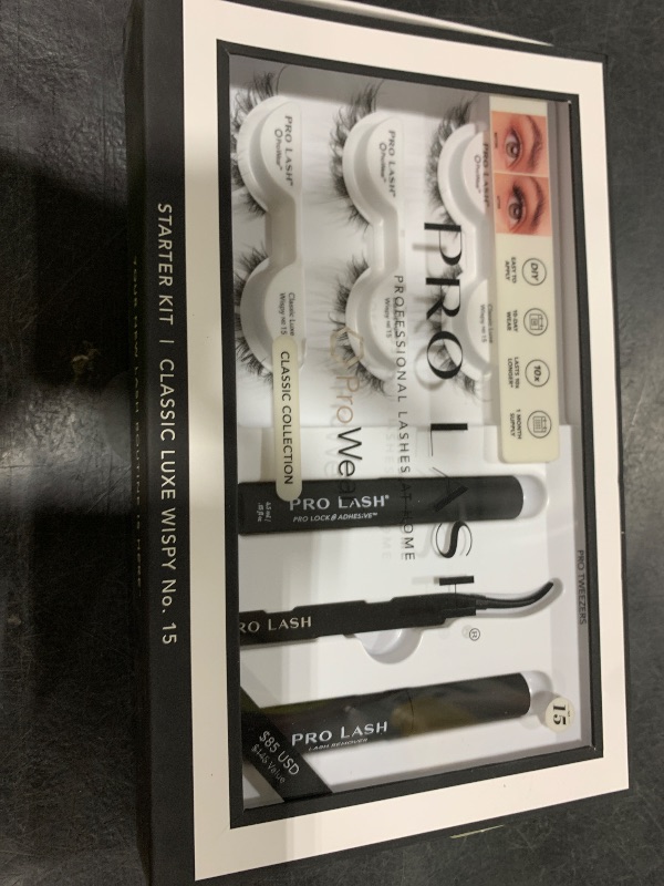 Photo 1 of Pro Lash ProWear Classic Luxe Wispy No.15 Lash Cluster Kit