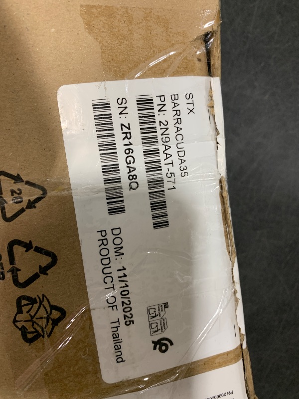 Photo 1 of Seagate 8TB BarraCuda Internal Hard Drive