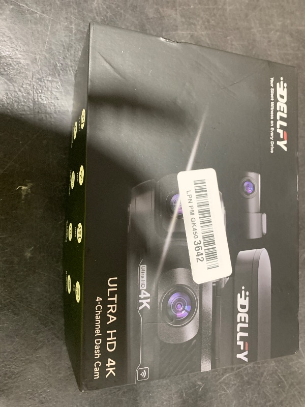 Photo 1 of DELLFY 360° Dash Cam 4 Channel, 4K Front Rear and Inside Dash Camera
