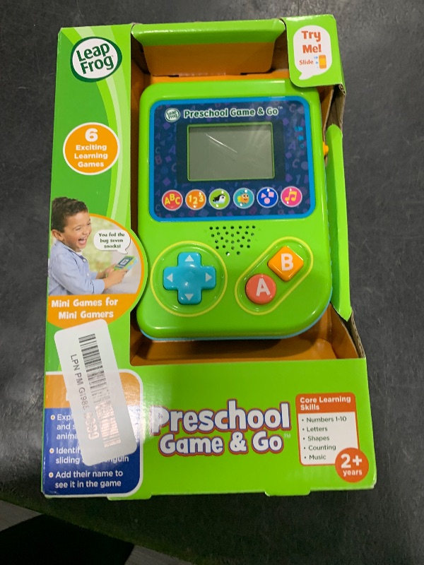 Photo 1 of LeapFrog Preschool Game and Go Handheld Video Game Toy