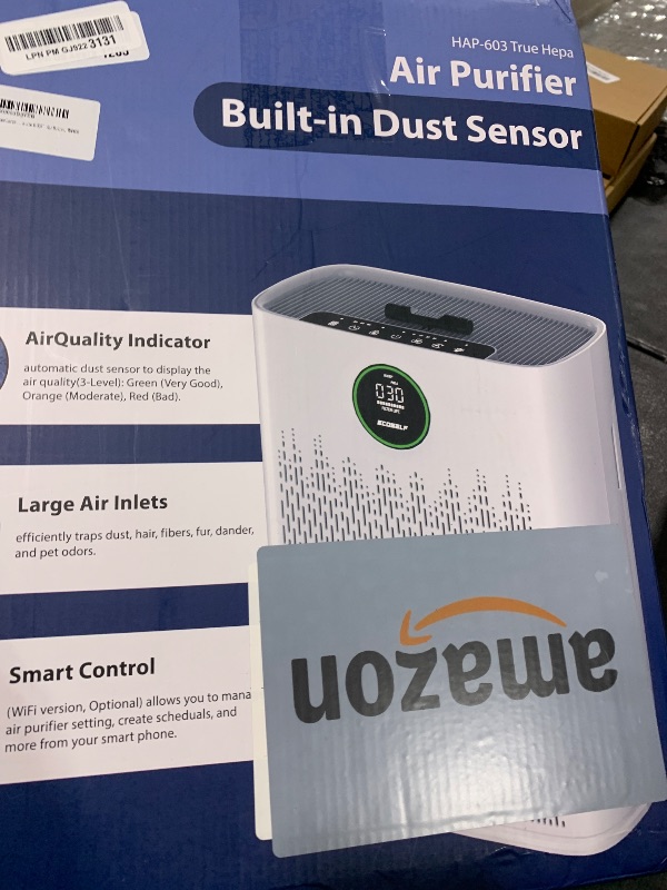 Photo 1 of ECOSELF Air Purifier HAP603 for Large Rooms