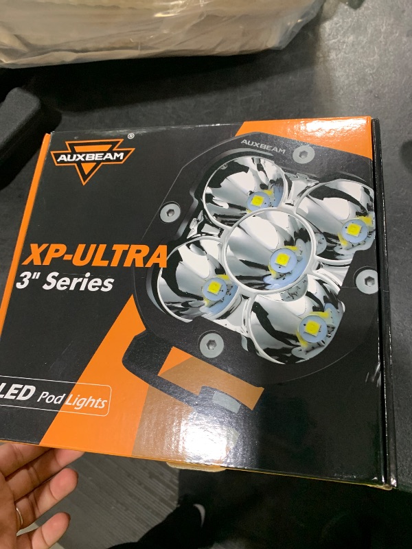 Photo 1 of Auxbeam XP-Ultra Series 3" Hyperspot LED Pods (2-Pack)