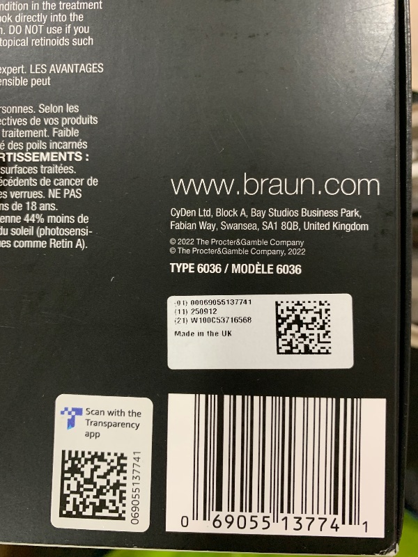 Photo 1 of Braun Smart IPL, Skin i·Expert Pro 7, VOGUE's Best Hair Removal Device, IPL Hair Removal for Women and Men, Permanent Laser Hair Reduction At-Home, World's 1st Smart App, 4 Heads, IPL7387