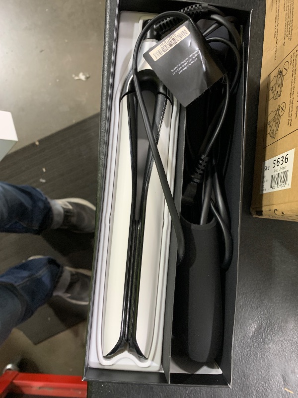Photo 1 of ghd Chronos Smart Flat Iron Hair Straightener, White