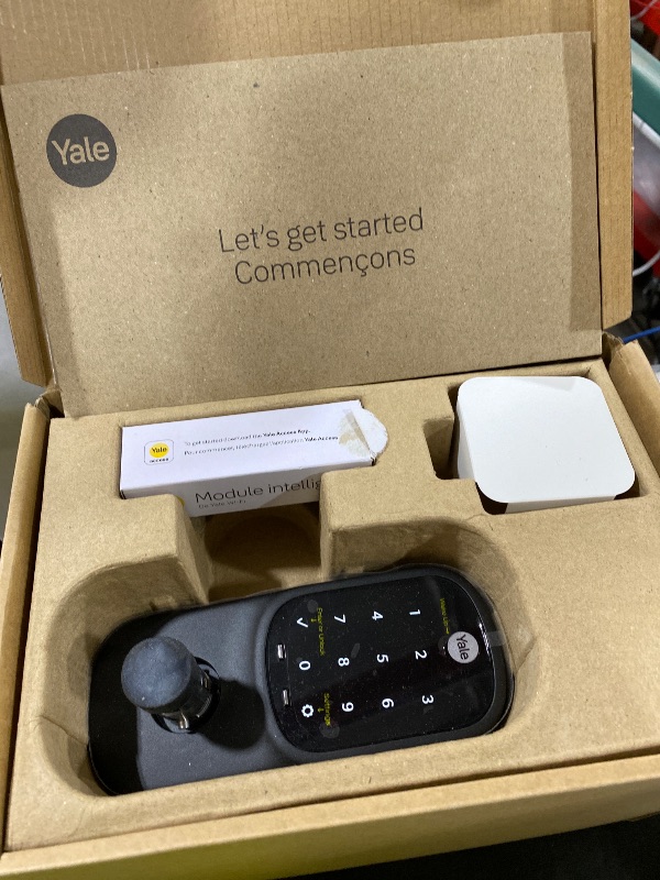 Photo 1 of Yale Assure Lever Touchscreen Smart Lock with Wi-Fi, Black Suede