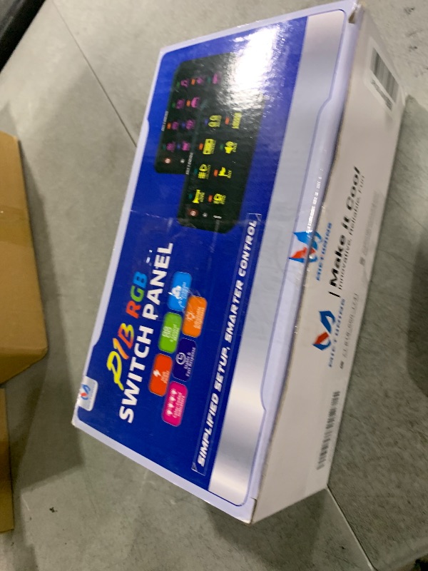 Photo 1 of MICTUNING P1B RGB 8 Gang Switch Panel