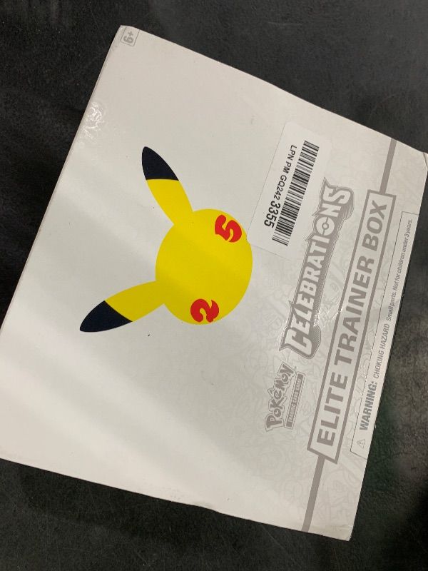 Photo 1 of Pokemon 25th Anniversary Celebrations Elite Trainer Box