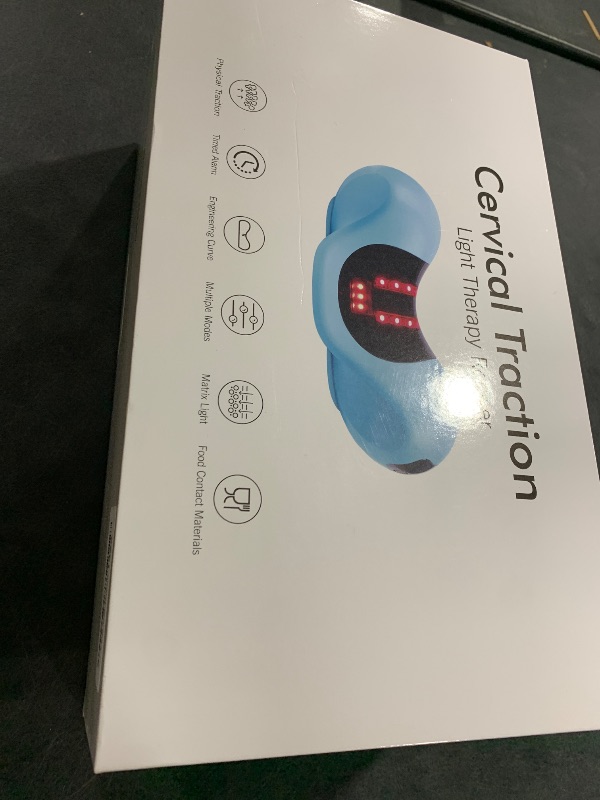 Photo 1 of USUIELIGHT Red Light Therapy Neck Traction Pillow
