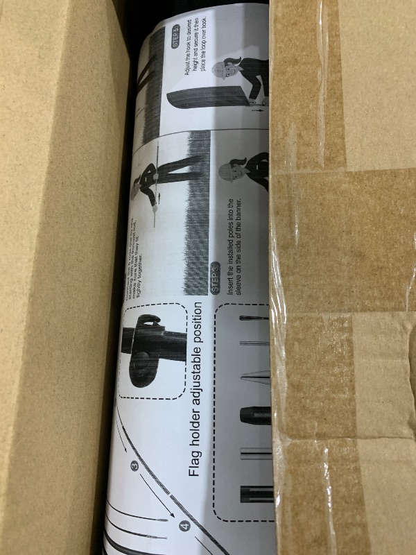Photo 1 of Remagr 3-Pack 7ft Feather Flags