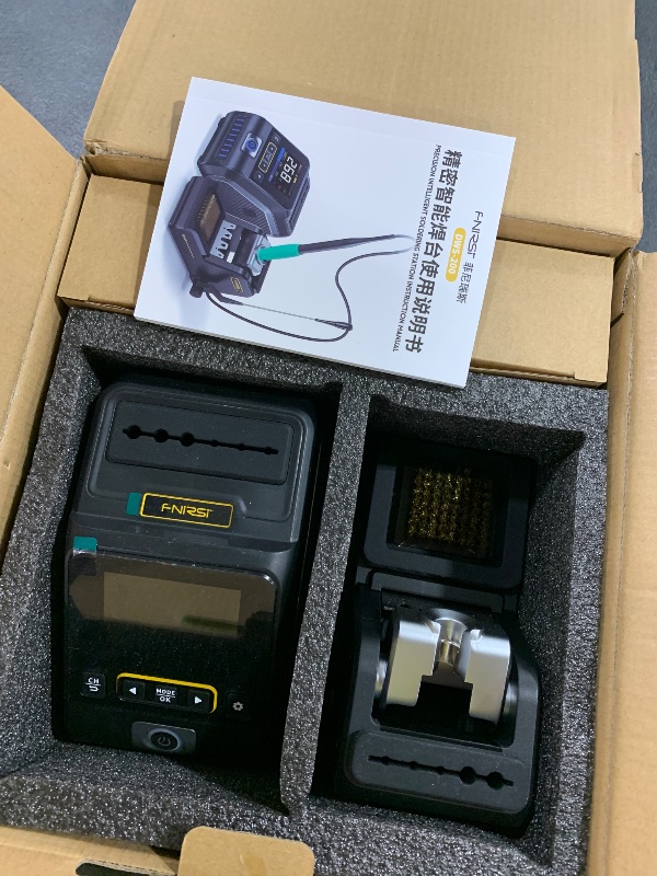 Photo 1 of FNIRSI DWS-200 200W High Power Soldering Station Kit,2 Helping Hands
