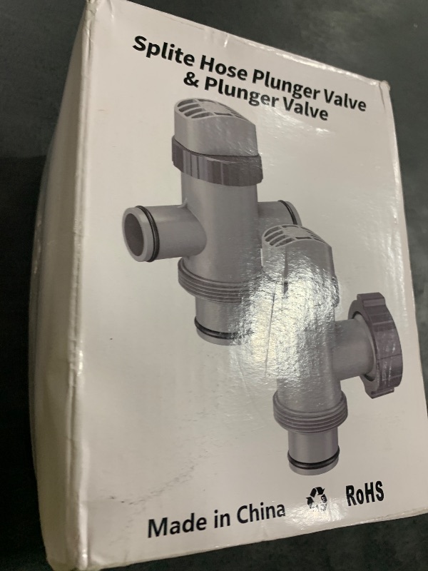 Photo 1 of SHAPON Dual Split Hose Valve & Plunger Valve Set for Intex Pools