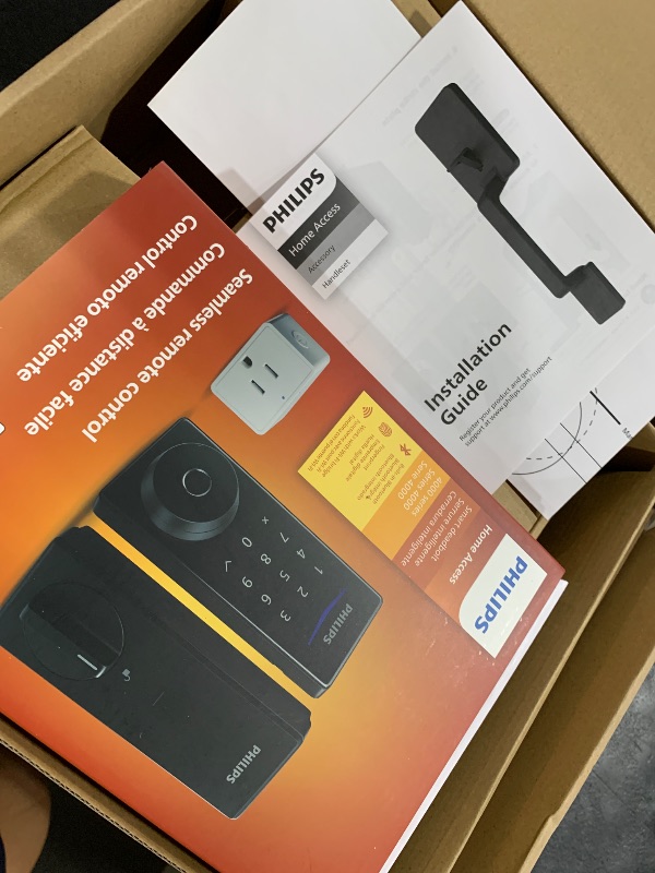 Photo 1 of Philips Wi-Fi Smart Deadbolt Lock Set with Handles