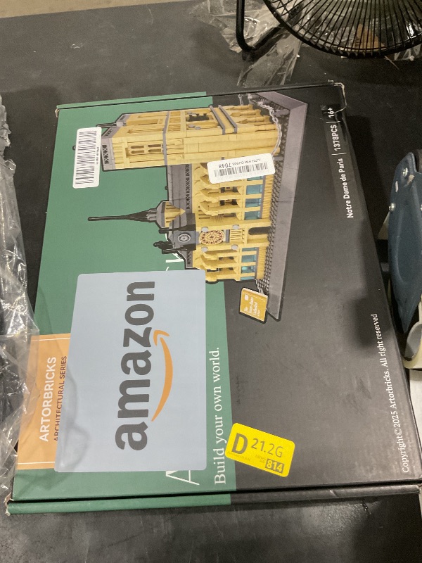 Photo 1 of ArtorBricks Notre Dame de Paris Architecture Model Kit