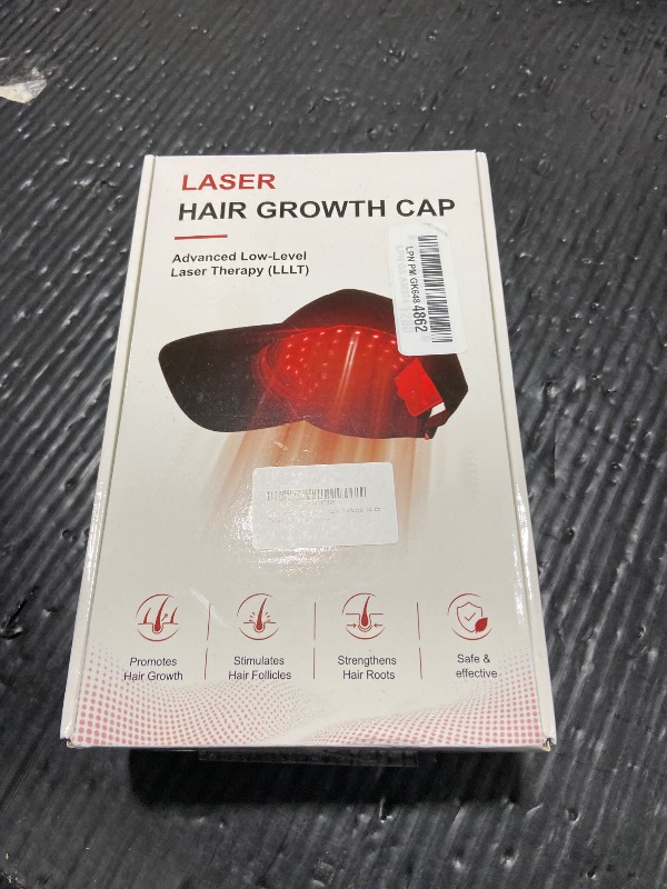 Photo 1 of MICENGYAN Red Light Therapy Hair Growth Cap – 650nm LLLT