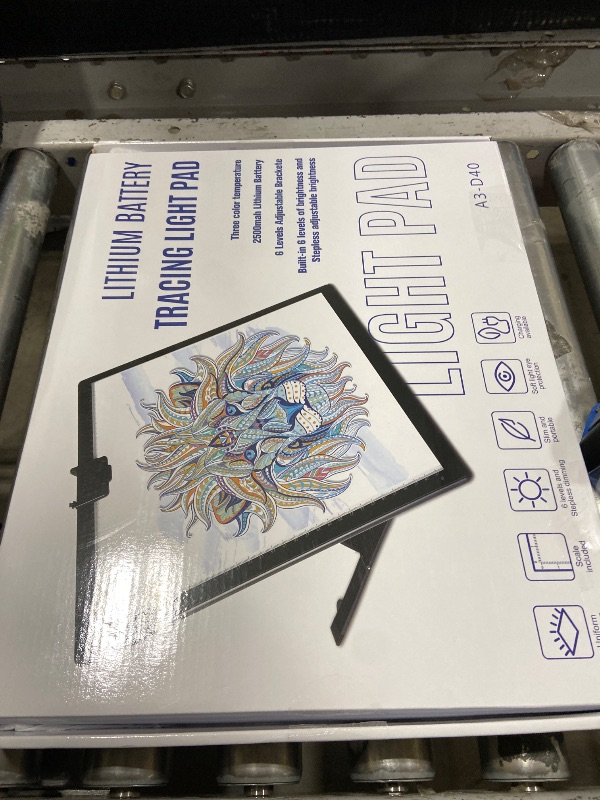 Photo 1 of Zocelight Rechargeable A3 LED Light Pad with Stand