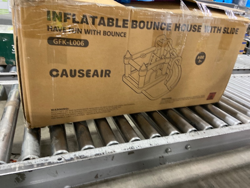 Photo 1 of Causeair Giant Inflatable Bounce House with Water Slide