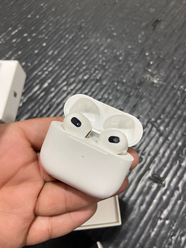Photo 1 of Apple AirPods (3rd Gen) Wireless Earbuds