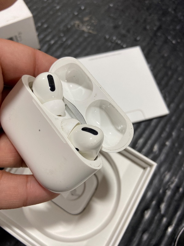 Photo 1 of Apple AirPods Pro (1st Generation) with MagSafe Charging Case